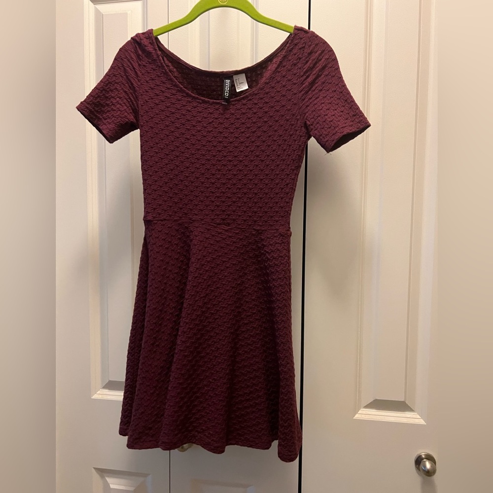 Maroon dress